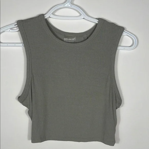 UNLABELED Ribbed Sleeveless Top - Picture 2 of 5